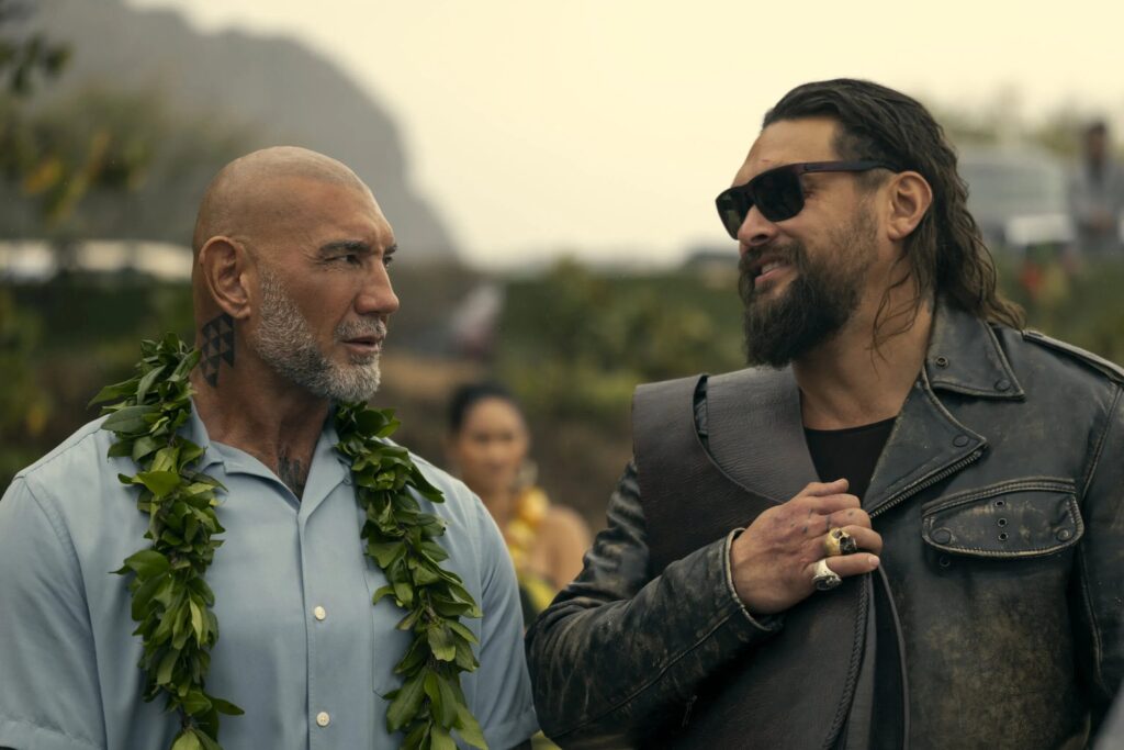 L'amitié hors écran entre Jason Momoa et Dave Bautista a donné naissance au film The Wrecking Crew.