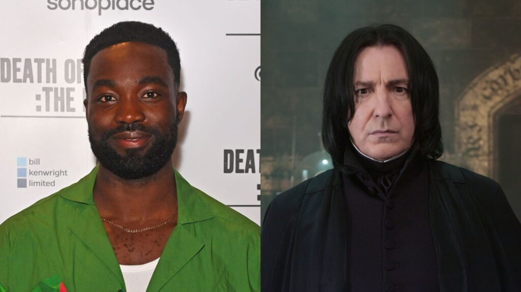 Paapa Essiedu, nouvelle star d'Harry Potter, affirme avoir reçu des menaces de mort après Snape.