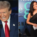 Trump dit à une journaliste noire : 'J'ai doublé la taille de la salle de bal Maison-Blanche, imbécile'.
