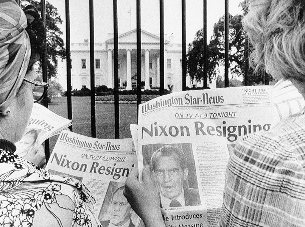 Les alliés de Trump veulent réécrire Watergate comme un complot de l'État profond contre Nixon.