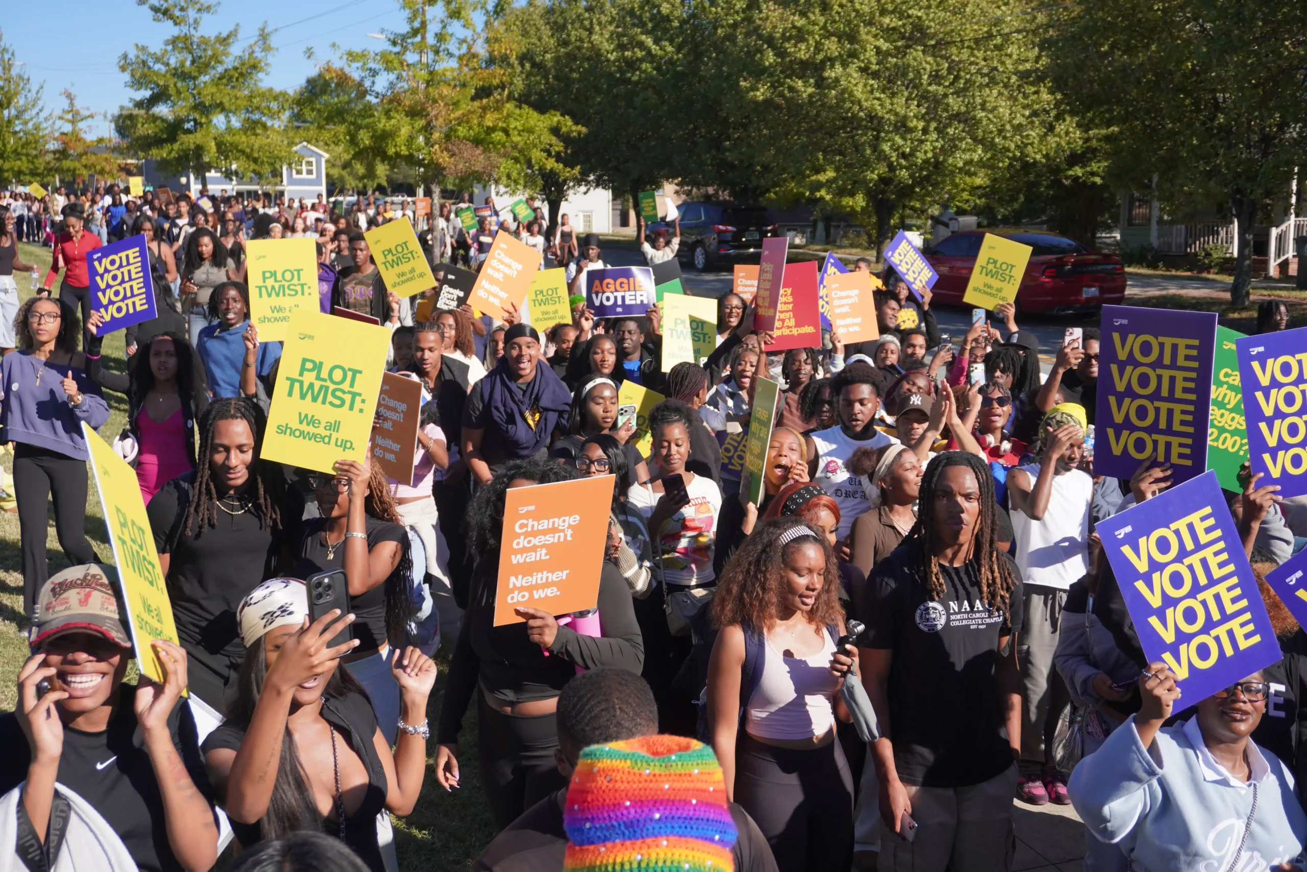 Près de 700 rassemblements de vote anticipé organisés par When We All Vote : Marsai Martin, Trinity Tatum et d'autres font venir les électeurs aux urnes